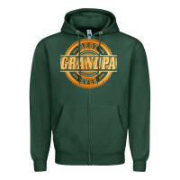 Sports Green best grandpa Zipper Hoodie - DesigneFamous