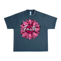 Midnight Navy faith breast cancer awareness sunflower Urban Heavy Tee - Jasminsmagicworld