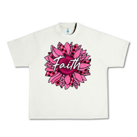 Pistachio faith breast cancer awareness sunflower Urban Heavy Tee - Jasminsmagicworld