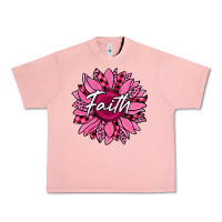 Salmon faith breast cancer awareness sunflower Urban Heavy Tee - Jasminsmagicworld