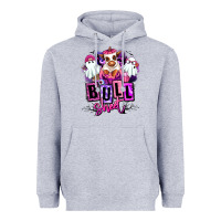 Heather Grey Bull sheet Halloween ghost Heifer Heavyweight Hoodie - RanaPortraitStore