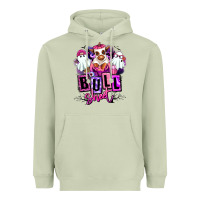 Matcha Bull sheet Halloween ghost Heifer Heavyweight Hoodie - RanaPortraitStore