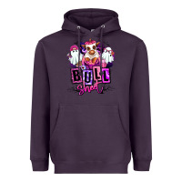 Plum Bull sheet Halloween ghost Heifer Heavyweight Hoodie - RanaPortraitStore