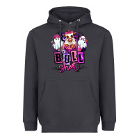 Smoke Bull sheet Halloween ghost Heifer Heavyweight Hoodie - RanaPortraitStore
