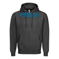 Charcoal Heather bates, technical academy Zipper Hoodie - DesigneFamous
