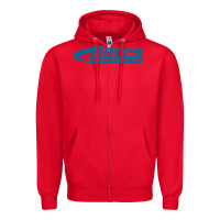 Red bates, technical academy Zipper Hoodie - DesigneFamous