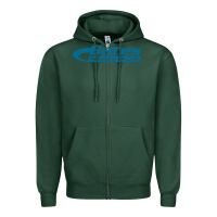 Sports Green bates, technical academy Zipper Hoodie - DesigneFamous