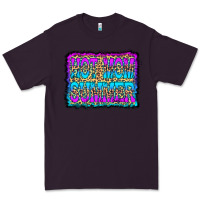 Plum Hot Mom Summer Leopard Premium Tee - CowCowDesign