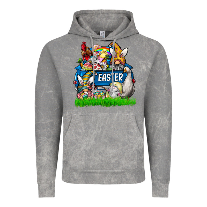 Easter Truck Vintage Hoodie by CowhideDigitalArt | Teevron