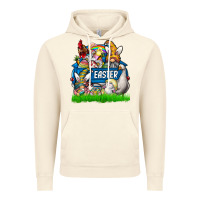 Vintage Artic Easter truck Vintage Hoodie - CowhideDigitalArt