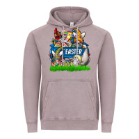 Vintage Zinc Easter truck Vintage Hoodie - CowhideDigitalArt