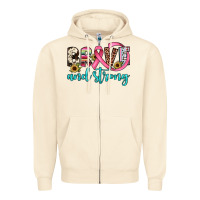 Sandshell brave and strong Zipper Hoodie - JahusDesignShop