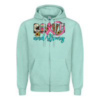 Brave And Strong Zipper Hoodie | Teevron