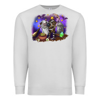 Dove Grey Cow Halloween Premium Sweatshirt - RanaPortraitStore