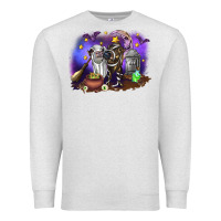 Oatmeal Heather Cow Halloween Premium Sweatshirt - RanaPortraitStore