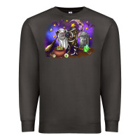 Smoke Cow Halloween Premium Sweatshirt - RanaPortraitStore