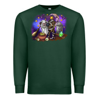 Sports Green Cow Halloween Premium Sweatshirt - RanaPortraitStore