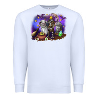 White Cow Halloween Premium Sweatshirt - RanaPortraitStore