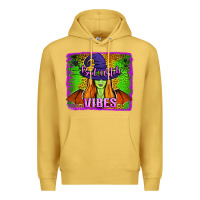 Antique Gold bad witch vibes Premium Hoodie - Jasminsmagicworld