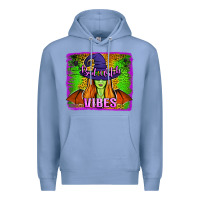 Colony Blue bad witch vibes Premium Hoodie - Jasminsmagicworld