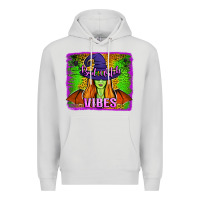 Dove Grey bad witch vibes Premium Hoodie - Jasminsmagicworld
