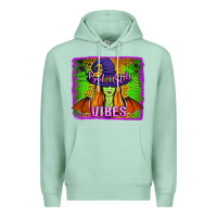 Seafoam bad witch vibes Premium Hoodie - Jasminsmagicworld