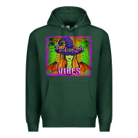 Sports Green bad witch vibes Premium Hoodie - Jasminsmagicworld