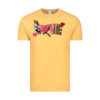 Vintage Mustard love valentine's day Vintage Tee - FaDigitalArtStudio