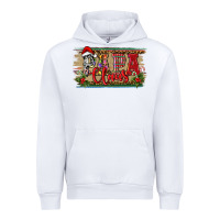 White Christmas Western Papa Claus Urban Hoodie - RanaPortraitStore