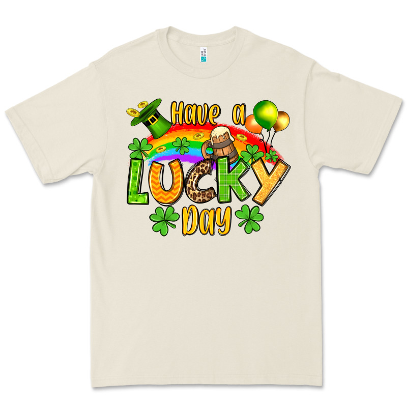 St. Patrick's Have A Lucky Day Premium Tee by OliviaCreatesArt | Teevron