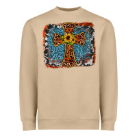 Mushroom western cross Heavyweight Sweatshirt - JahusDesignShop