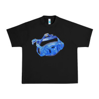 Black Chin Guard Fa Element 1 Urban Heavy Tee - FaDigitalArtStudio