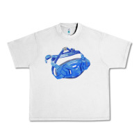 Lunar Rock Chin Guard Fa Element 1 Urban Heavy Tee - FaDigitalArtStudio