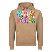 Vintage Coffee Happy Easter Vintage Hoodie - CowhideDigitalArt
