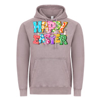 Vintage Zinc Happy Easter Vintage Hoodie - CowhideDigitalArt