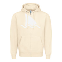 Sandshell shark fin Zipper Hoodie - DesigneFamous