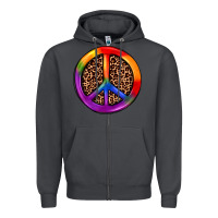Smoke peace sign pride Zipper Hoodie - JahusDesignShop