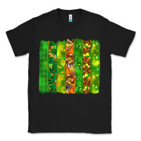 Black St. Patrick's Day brushstrokes Classic Tee - HowdyJamesFarm