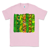 Bubblegum Pink St. Patrick's Day brushstrokes Classic Tee - HowdyJamesFarm