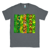 Charcoal Heather St. Patrick's Day brushstrokes Classic Tee - HowdyJamesFarm