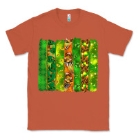 Copper St. Patrick's Day brushstrokes Classic Tee - HowdyJamesFarm