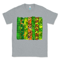 Heather Grey St. Patrick's Day brushstrokes Classic Tee - HowdyJamesFarm