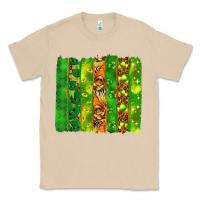 Mushroom St. Patrick's Day brushstrokes Classic Tee - HowdyJamesFarm