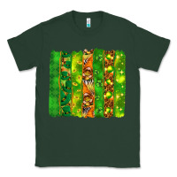 Sports Green St. Patrick's Day brushstrokes Classic Tee - HowdyJamesFarm
