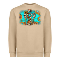 Mushroom faith cross Heavyweight Sweatshirt - JahusDesignShop