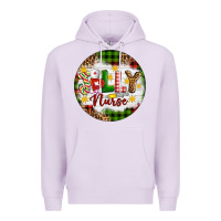 Lilac Christmas Jolly Nurse Premium Hoodie - Artiststas