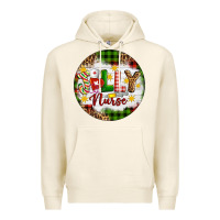 Tofu Christmas Jolly Nurse Premium Hoodie - Artiststas