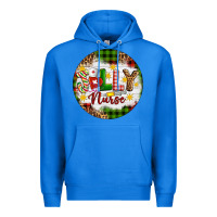 True Royal Christmas Jolly Nurse Premium Hoodie - Artiststas