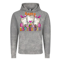 Cloud Rock Happy Easter Vintage Hoodie - CowhideDigitalArt