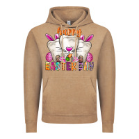 Vintage Coffee Happy Easter Vintage Hoodie - CowhideDigitalArt